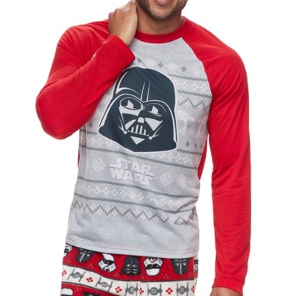New! Star Wars Darth Vader Christmas Pajama Top T-Shirt Jammies for Families